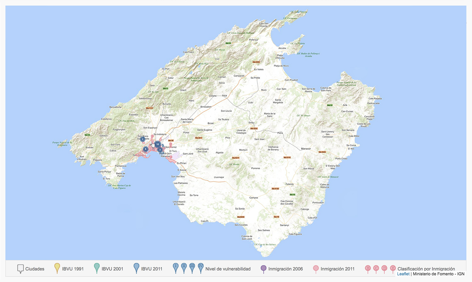 Catálogo de Barrios Vulnerables Mallorca